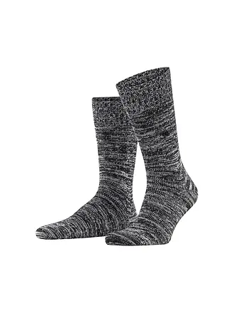 BURLINGTON | Chaussettes KNITTING HILL 40-46 caramel | schwarz